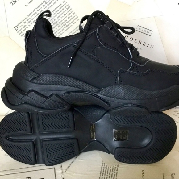 Jeffrey Campbell Sneakers Leather Lo Fi Lace Up - Picture 5 of 6